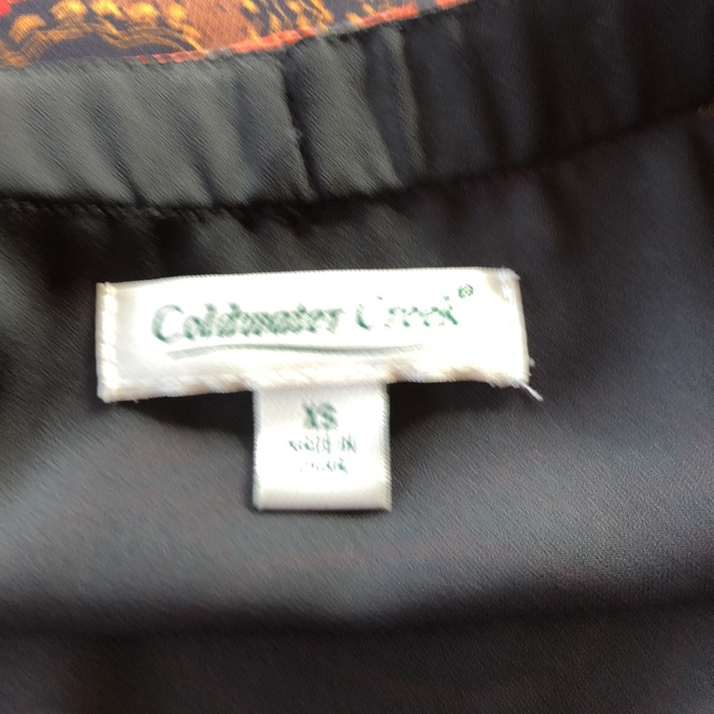 Coldwater Creek Flowy Midi Skirt Size W XS Worn Once - Picture 5 of 8